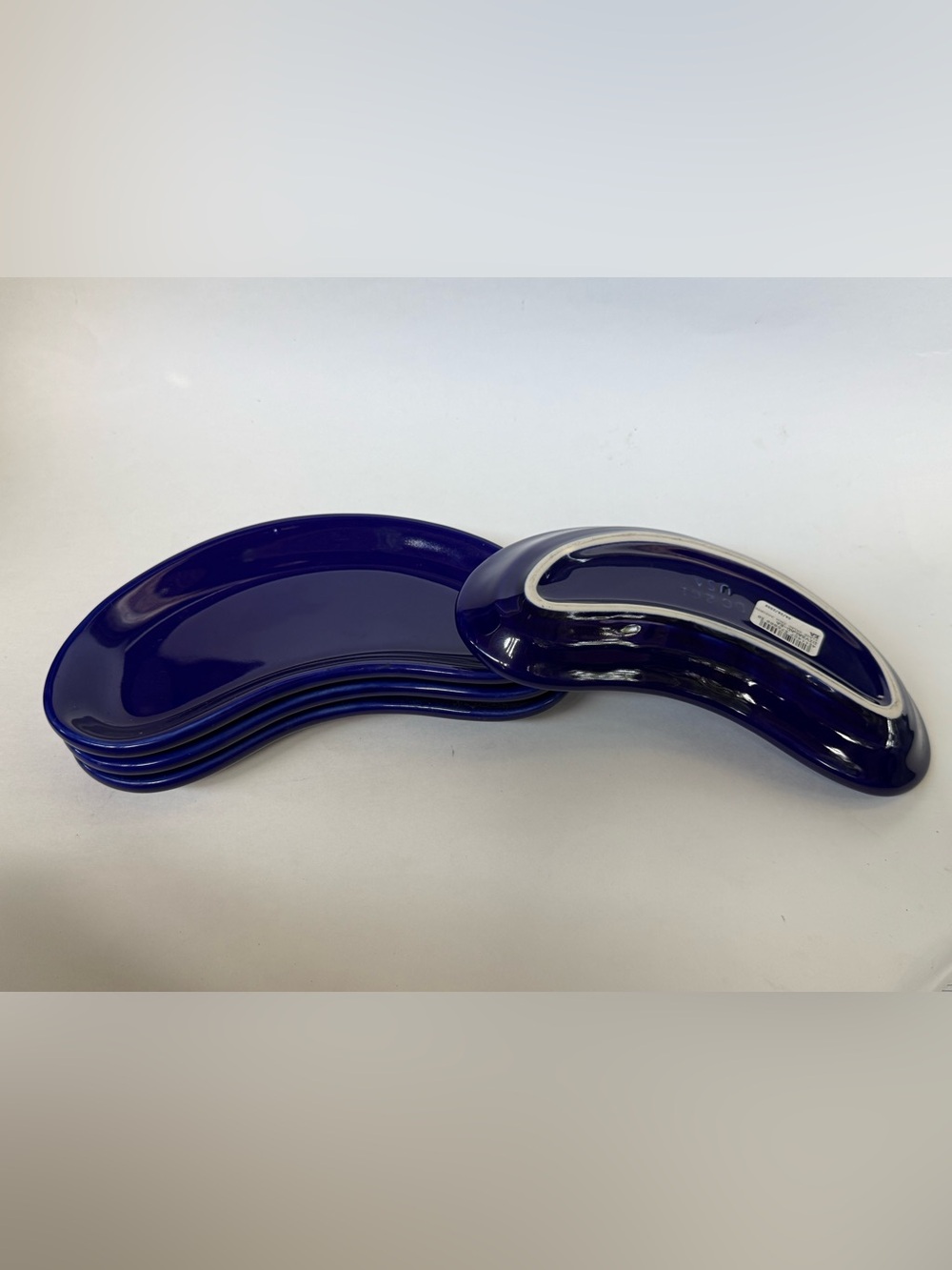 Cobalt Blue Ceramic Salad Dish Set - Home Accents
